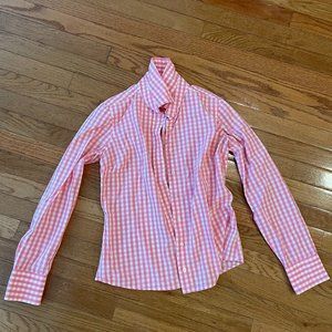 Vineyard Vines Pink Checkered Shirt